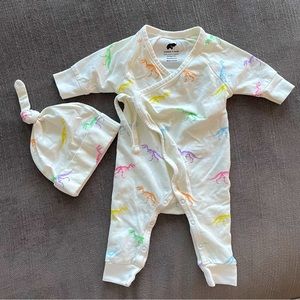 Monica + Andy newborn dinosaur set